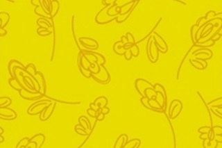 Afbeelding van Floret lemon poplin (SOLD OUT)