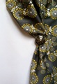 Eyes of the World Grey-Yellow cotton sateen (width 279 cm) 