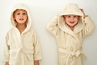 Picture of Kids Bathrobe - Natural (984000)