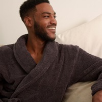 Bathrobe - Anthracite-2