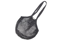 Anthracite Granny/String Bag with long handle (901317)