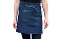 Short Catering Apron - heavy denim (920045) 