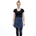 Short Catering Apron - heavy denim (920045) 