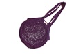 Plum Granny/String Bag with long handle (901360) (SALE) 