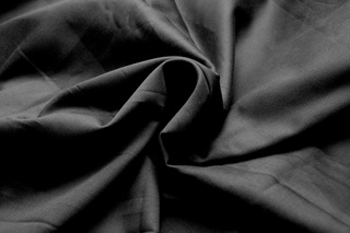 Picture of Black cotton sateen (width 162 cm)