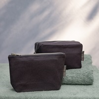 Cosmetic bag rectangle S Anthracite (925017)-2