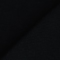 Black Ribbing 1x1 (with elastane) - tubular knit (717102) 
