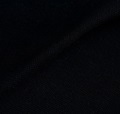 Black Ribbing 1x1 (with elastane) - tubular knit (717102) 