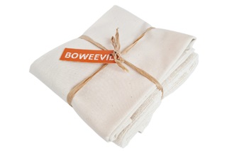 400g Plain Woven 25 * 50cm Soft Tea Towels With 80% Polyester And 20%