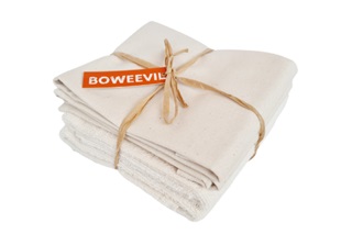 Picture of Set 2 tea towels + 2 kitchen towels - Natural (490600)